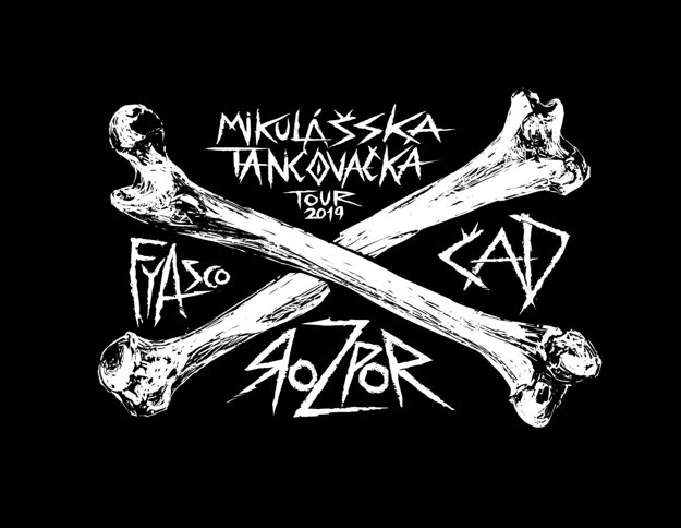 Plagát k turné Mikulášska tancovačka