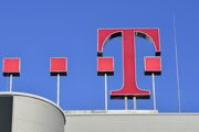 Logo spoločnosti Deutsche Telekom.