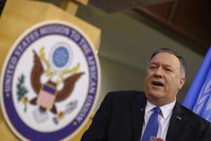 Minister zahraničných vecí USA Mike Pompeo.