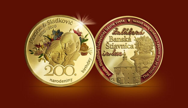 Pamätná minca.