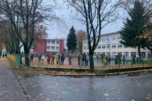 Na odbernom mieste na Tomášikovej ulici sa tiež od rána tvorili rady. Hýbu sa však rýchlo.