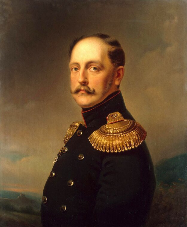 Portrét cára Mikuláša I. z roku 1852 od Franza Krügera
