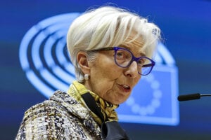 Šéfka Európskej centrálnej banky (ECB) Christine Lagardová.