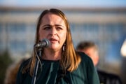 Viceprezidentka Konfederácie odborových zväzov (KOZ) Monika Uhlerová.