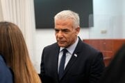 Izraelský opozičný líder Jair Lapid
