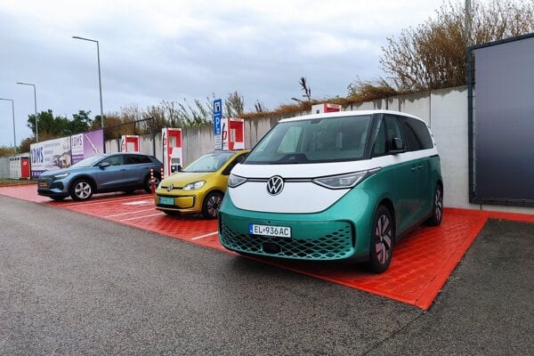 Nabíjanie na termináli ZSE Drive Beladice