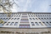 Sídlo ministerstva financií na Štefanovičovej ulici v Bratislave.