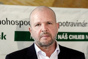 Predseda Slovenskej poľnohospodárskej a potravinárskej komory Andrej Gajdoš.