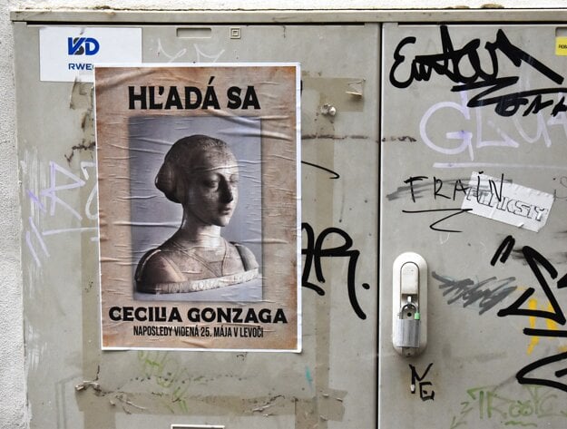 Žiadajú prinavrátenie Donatellovej busty Cecílie Gonzaga. (zdroj: Korzár/Michal Frank)