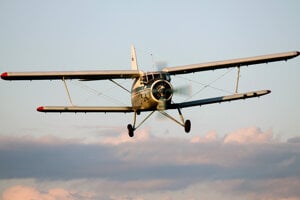 Lietadlo Antonov An-2. Ilustračná fotografia.