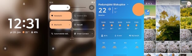 Vonkajší displej ti zobrazí rôzne informácie. (zdroj: Matúš Paculík)
