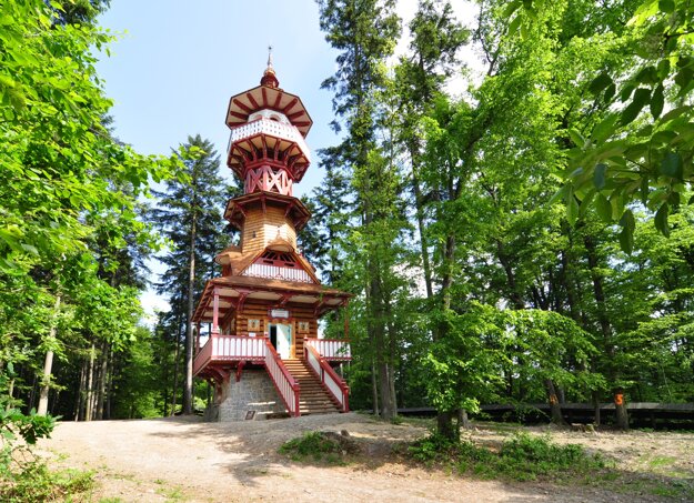 Jurkovičova rozhľadňa (zdroj: město Rožnov pod Radhoštěm)