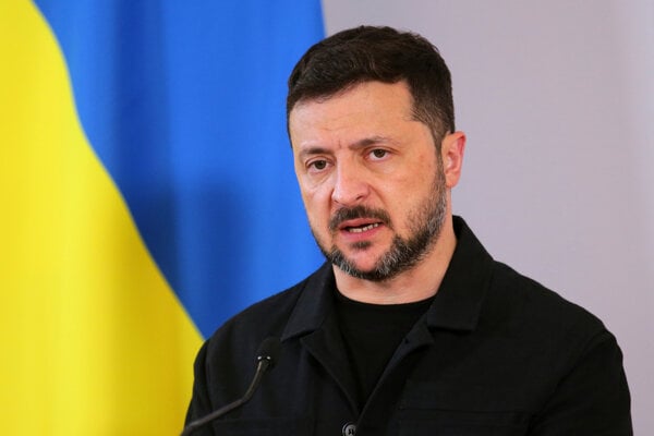 Ukrajinský prezident Volodymyr Zelenskyj.