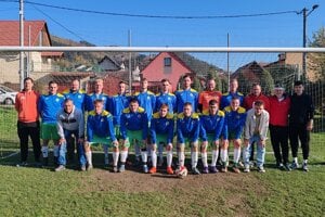 Mužstvo OŠK Divinka-Lalinok v sezóne 2024/2025.