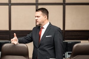 Minister investícií, regionálneho rozvoja a informatizácie Samuel Migaľ. 