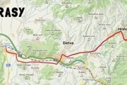 Trasa dlhá 41 kilometrov symbolicky spojí Slatinku s Čechánkami.