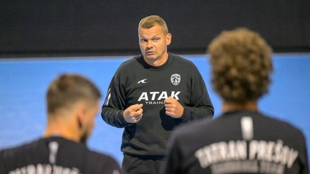 Hlavný tréner Tatrana Prešov Radoslav Antl. (zdroj: TASR)