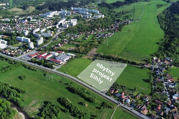Umiestnenie novej štvrte Sihly v Čadci