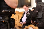 Obžalovaný Juraj Cintula na súde v tretí deň pojednávania.