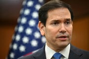 Americký minister zahraničných vecí Marco Rubio v piatok 11. júla 2025.