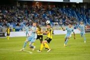 Slovan Bratislava - Young Boys Bern v 1. zápase 2. predkola KL, rok 2021.