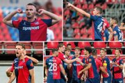 Hráči i fanúšikovia FC ViOn si v piatok večer užili veľa radosti. Zlaté Moravce zdolali Považskú Bystricu 5:1. 