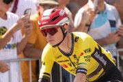 Dánsky cyklista Jonas Vingegaard.