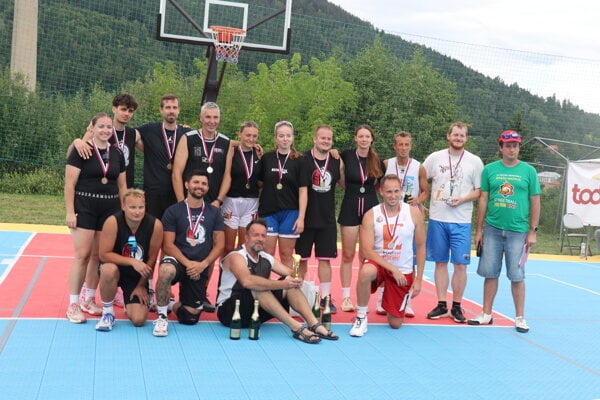 Najlepšie tri tímy v kategórii Open mix