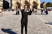 Juraj Křemen vystúpil aj slávnej parížskej katedrále. 