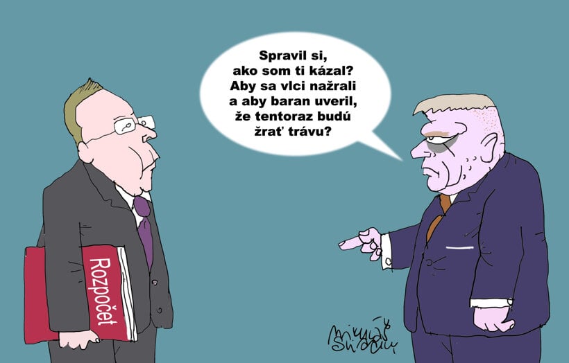 Karikatúra dňa: Konsolidácia 9. septembra