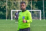 Rozhodca Dominik Puškáš.