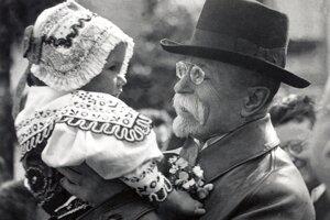 Prvý československý prezident Tomáš Garrigue Masaryk.
