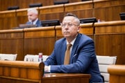 Minister financií Ladislav Kamenický.