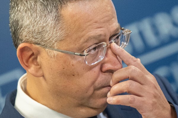 Minister financií Ladislav Kamenický.