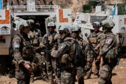 Vojaci mierovej misie UNIFIL v oblasti údolia Suluki na juhu Libanonu.