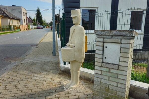 Obecný hlásnik v Ľuboticiach.