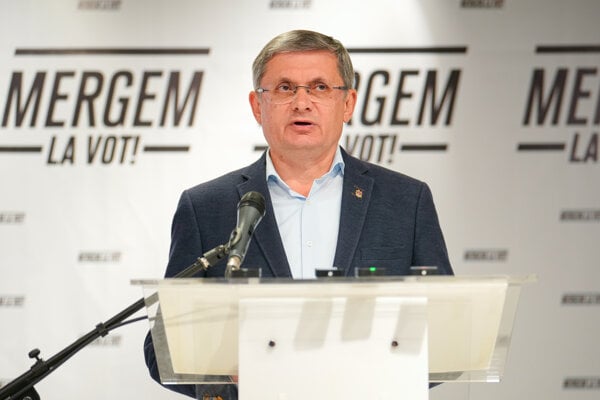 Predseda strany PAS Igor Grosu.