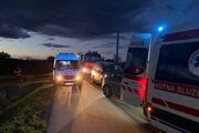 Na mieste smrteľnej dopravnej nehody zasahovali príslušníci všetkých záchranných zložiek.