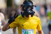Martin Šulek na Rajeckom polmaratóne.
