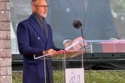 	
Predseda Národnej rady SR Richard Raši (Hlas-SD) v príhovore pri príležitosti osláv 81. výročia Karpatsko-duklianskej operácie na Dukle.