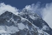 Mount Everest z nepálskej strany.