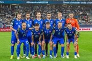 Slovenskí futbalisti v úvodnom kvalifikačnom zápase na MS 2026 A-skupiny Slovensko - Nemecko.