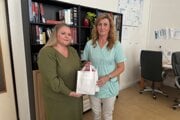 Vľavo Silvia Žovincová, vpravo Zlatica Janáková. 