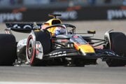 Max Verstappen počas kvalifikácie na VC USA 2025.