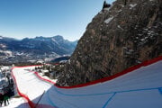 Lyžiarsky svah, kde sa budú konať preteky alpského lyžovania na zimných olympijských hrách 2026 v lyžiarskom stredisku Cortina d'Ampezzo.