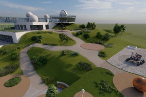 Takto by mala vyzerať hvezdáreň po obnove.