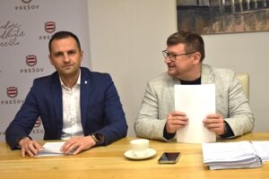 Martin Ďurišin (vľavo) a František Oľha.