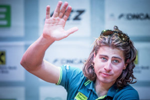 Sagan sa pádom v Rakúsku nenechal odradiť.