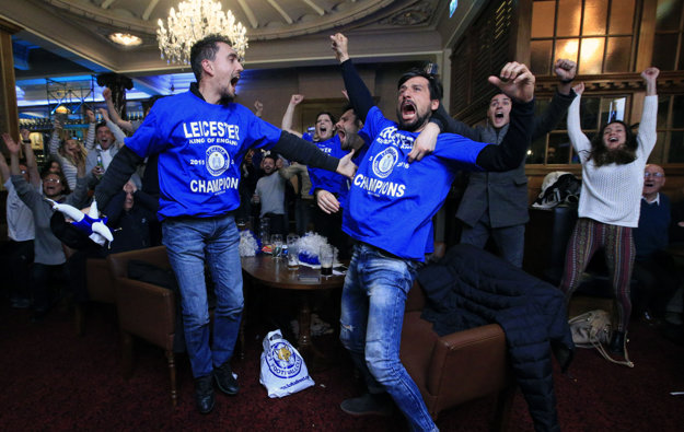 Po záverečnom hvizde na Stamford Bridge mohli vypuknúť v Leicesteri bujaré oslavy.