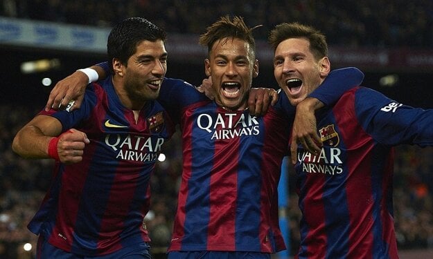MSN - skratka obávaného barcelonského trojzáprahu.